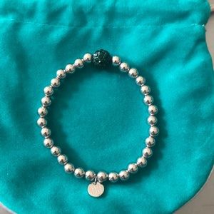 Rustic cuff evergreen and silver